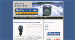 Desktop Screenshot of bateauxmoteurs.com