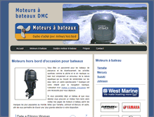 Tablet Screenshot of bateauxmoteurs.com